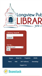 Mobile Screenshot of longviewlibrary.org